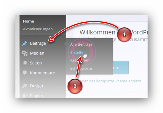 Neuen Beitrag In WordPress Erstellen